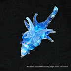 Slow Time Handcrafted Imported Glazed Conch Shell Imitation Pendant