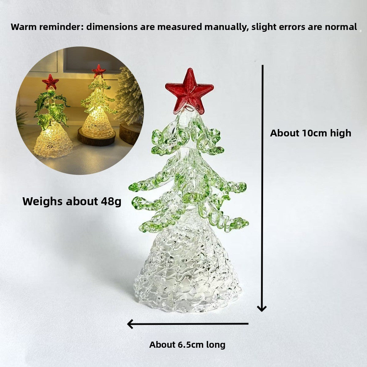 Slow Time Christmas Bedroom & Living Room Table Atmosphere Light