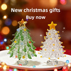 Slow Time Glazed Hand-Brushed Christmas Tree Ornament